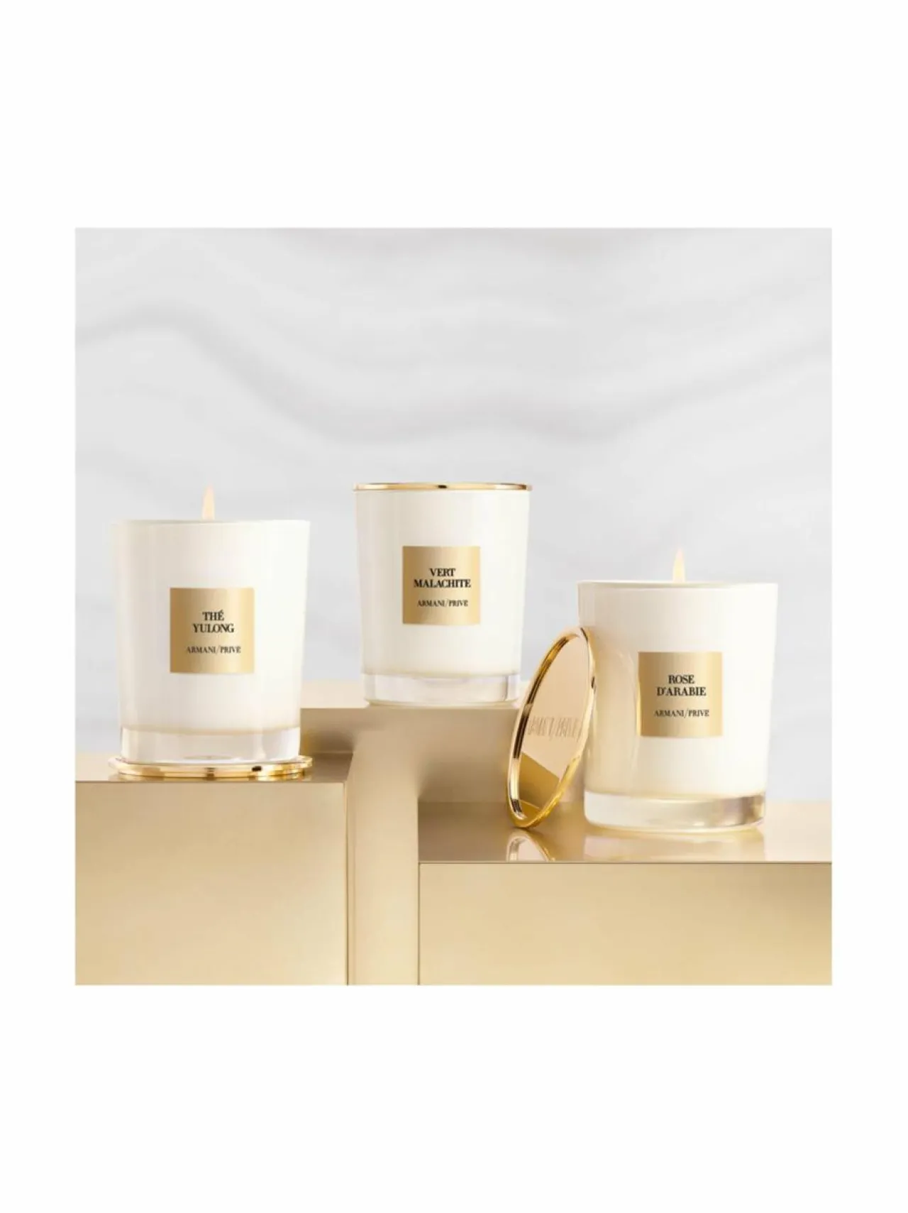 Huonetuoksut & Tuoksukynttilät|Armani Prive Rose d'Arabie -tuoksukynttilä