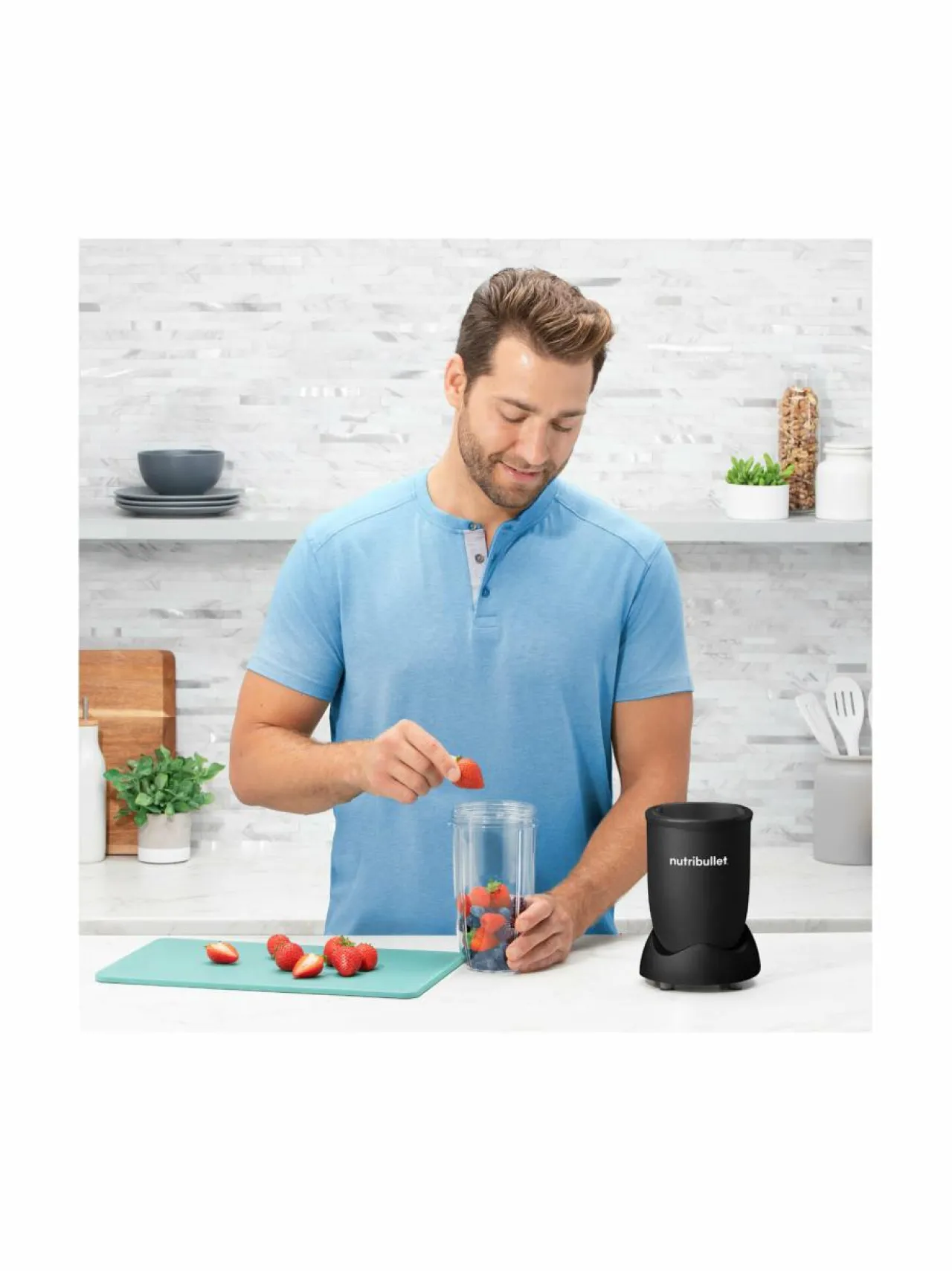 Vatkaimet & Sekoittimet|Nutribullet Pro Blender -tehosekoitin BLACK