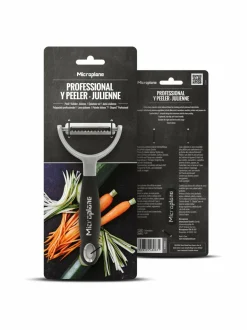 Keittiötarvikkeet|Microplane Professional Y Julienne -kuorija BLACK