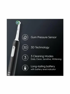 Hampaidenhoito|Oral-B PRO1-sähköhammasharja BLACK