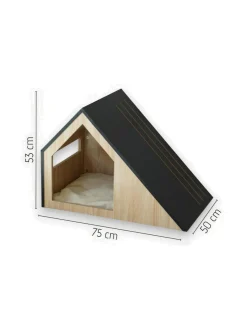 Pedit Ja Makuualustat|Studio Animaux Puinen lemmikkitalo - Epäsymmetrinen