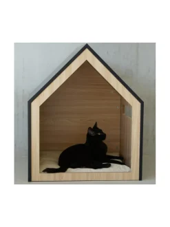 Pedit Ja Makuualustat|Studio Animaux Puinen lemmikkitalo - Symmetrinen