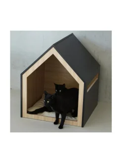 Pedit Ja Makuualustat|Studio Animaux Puinen lemmikkitalo - Symmetrinen