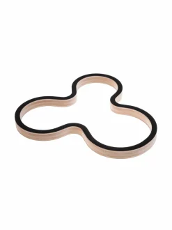 Tarjoiluastiat|Majamoo Puinen pannunalunen, 21 cm MUSTA