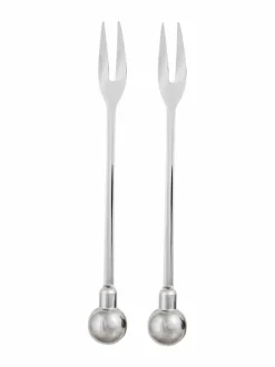 Aterimet & Tarjoiluvälineet|Aarikka Puisto-haarukkasetti 2 kpl SS SILVER