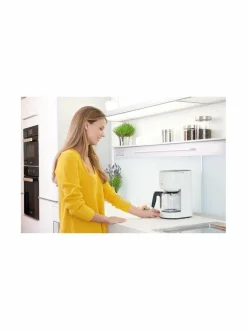 Kahvin- & Vedenkeittimet|Braun PurEase-kahvinkeitin, 10 kuppia 1,25 l WHITE