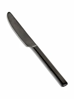 Aterimet & Tarjoiluvälineet|Serax Pure-jälkiruokaveitsi MUSTA