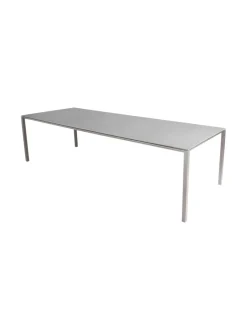 Puutarhakalusteet & Pehmusteet|Cane-Line Pure-ruokapöytä 280 x 100 cm TAUPE, BETONINHARMAA