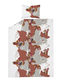 Liinavaatteet|Vilpola Pussilakanasetti Naamiaiset TERRA