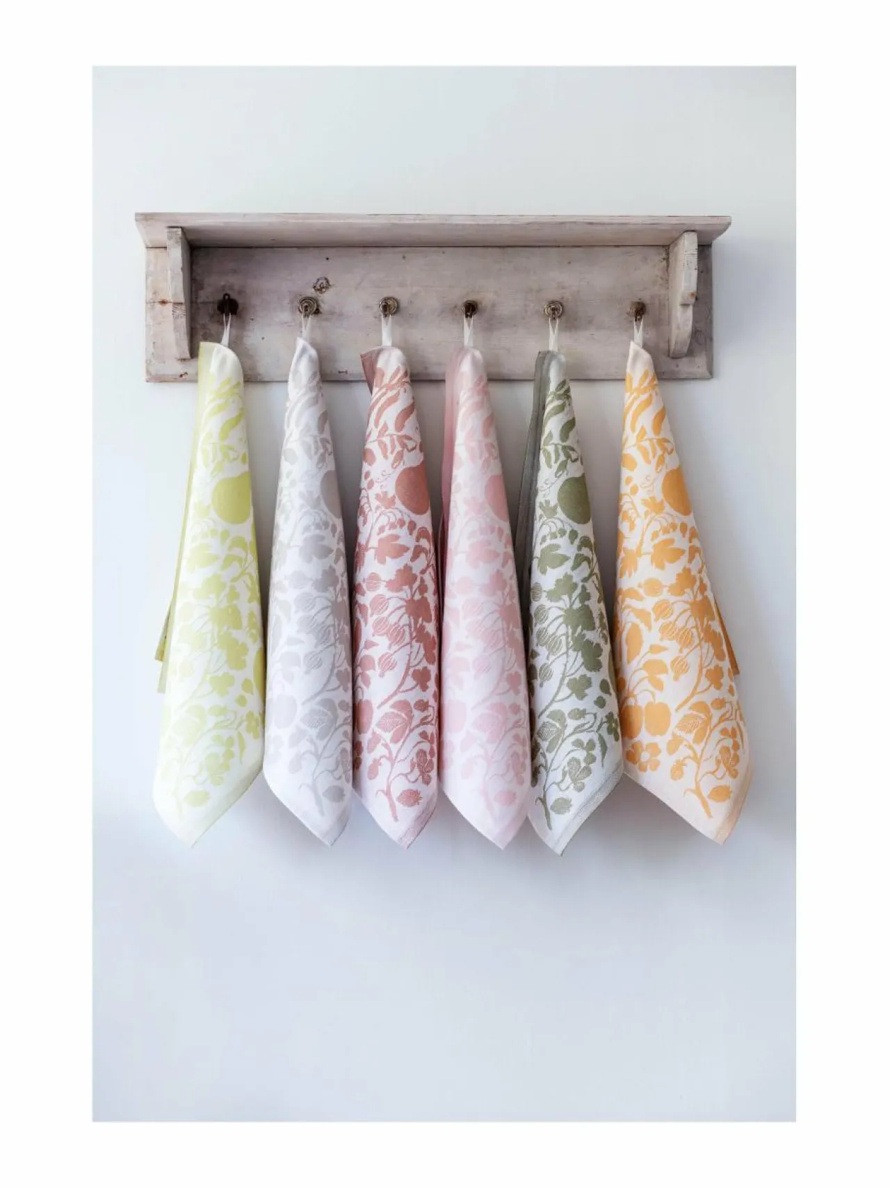 Keittiö- & Kattaustekstiilit|Lapuan Kankurit Puutarha- keittiöpyyhe/servietti pellavasekoitteesta 2 WHITE-LIME