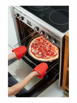 Leivonta|Lékué Pyöreä pizzamatto, 36 cm BLACK