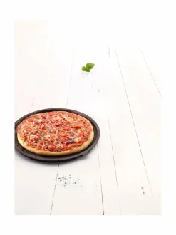 Leivonta|Lékué Pyöreä pizzamatto, 36 cm BLACK