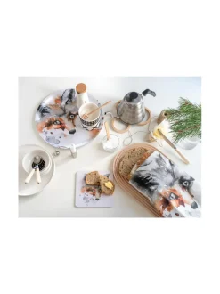 Tarjoiluastiat|ESTER VISUAL Pyöreä tarjotin Kettu halk. 35 cm