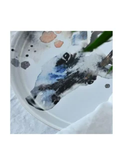 Tarjoiluastiat|ESTER VISUAL Pyöreä tarjotin Poro halk. 35 cm