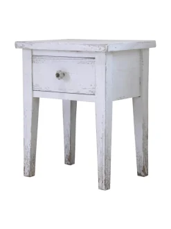 Pöydät|Madam Stolz Pöytä laatikolla ANTIIKKI KERMA