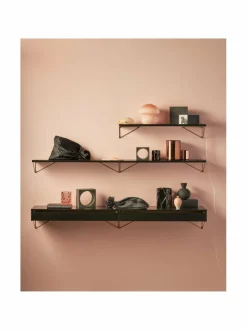 Hyllyt & Kaapit|Maze Pythagoras-seinähylly MUSTA