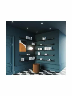 Hyllyt & Kaapit|Maze Pythagoras-seinähylly L MUSTA