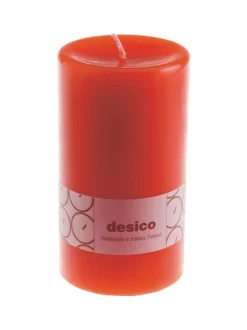 Kynttilät & Lyhdyt|Desico Pöytäkynttilä 140 mm DARK ORANGE