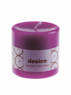 Kynttilät & Lyhdyt|Desico Pöytäkynttilä, 70 mm PURPLE