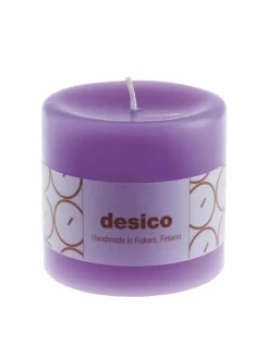 Kynttilät & Lyhdyt|Desico Pöytäkynttilä 70 mm VIOLET