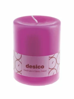 Kynttilät & Lyhdyt|Desico Pöytäkynttilä 100 mm FUCHSIA