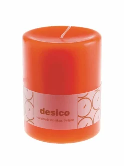 Kynttilät & Lyhdyt|Desico Pöytäkynttilä 100 mm ORANGE