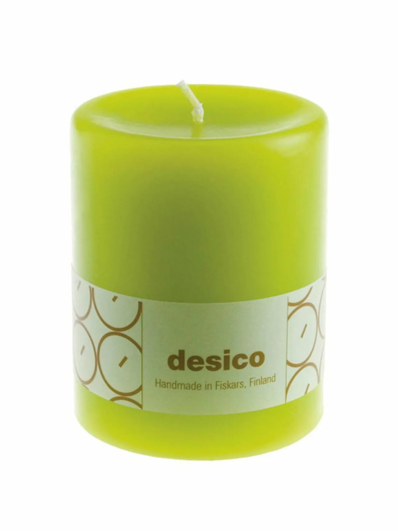 Kynttilät & Lyhdyt|Desico Pöytäkynttilä 100 mm LIME