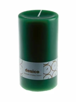 Kynttilät & Lyhdyt|Desico Pöytäkynttilä 140 mm GREEN