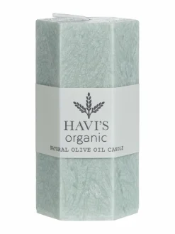 Kynttilät & Lyhdyt|Havi's Pöytäkynttilä 5 x 10 cm GREEN