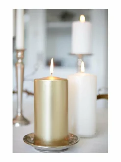 Kynttilät & Lyhdyt|Havi Pöytäkynttilä 7 x 12 cm SHAMPANJA