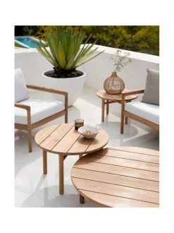 Puutarhakalusteet & Pehmusteet|Ethnicraft Quatro ulkokaluste sohva-/sivupöytä