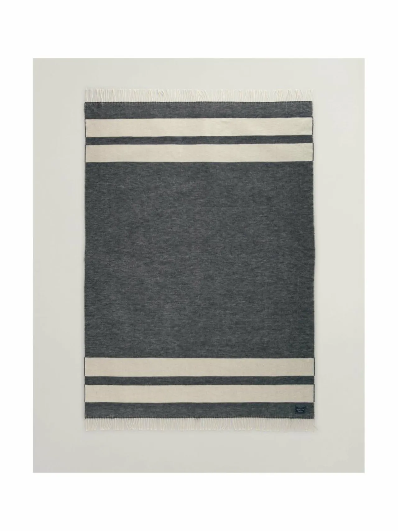 Huovat & Päiväpeitot|Gant Home Raidallinen puuvillahuopa 130 x 200 cm 410 MARINE