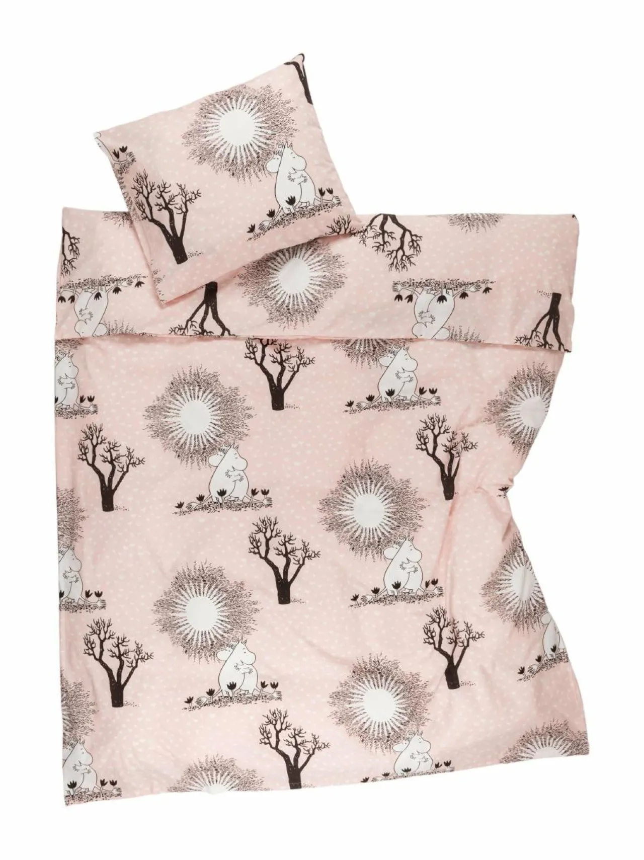 Liinavaatteet|Moomin Arabia Rakkaus-pussilakanasetti 150 x 210 cm MULTICOLOR