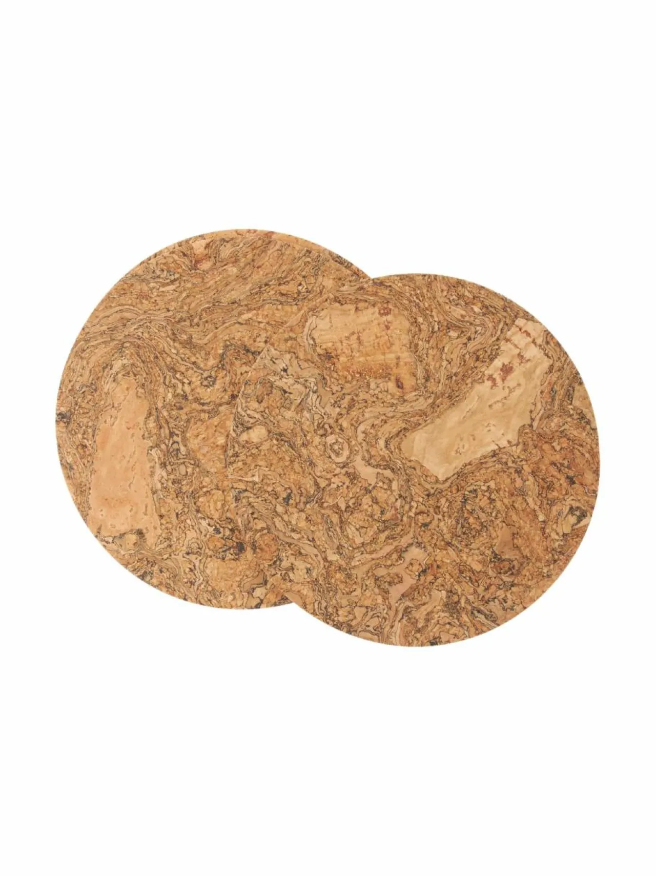 Keittiö- & Kattaustekstiilit|Casa Stockmann Rea-korkkilasinaluset 4 kpl NATURAL