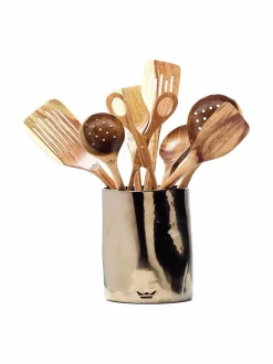 Keittiötarvikkeet|DUTCHDELUXES Reikälusikka 30,5 cm WOOD