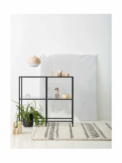 Matot|Sera Helsinki Retki-villamatto 170 x 240 cm BLACK/NATURAL WHITE (MUSTA/LUONNONVALKOINEN)