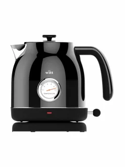 Kahvin- & Vedenkeittimet|Witt Retro kettle -vedenkeitin GUN BLACK