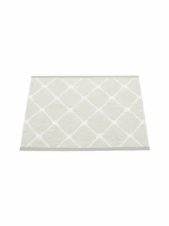 Matot|Pappelina Rex-muovimatto 70 x 60 cm FOSSIL GREY (HARMAA)