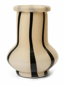 Koriste-Esineet|Ferm Living Riban-lasimaljakko CREAM