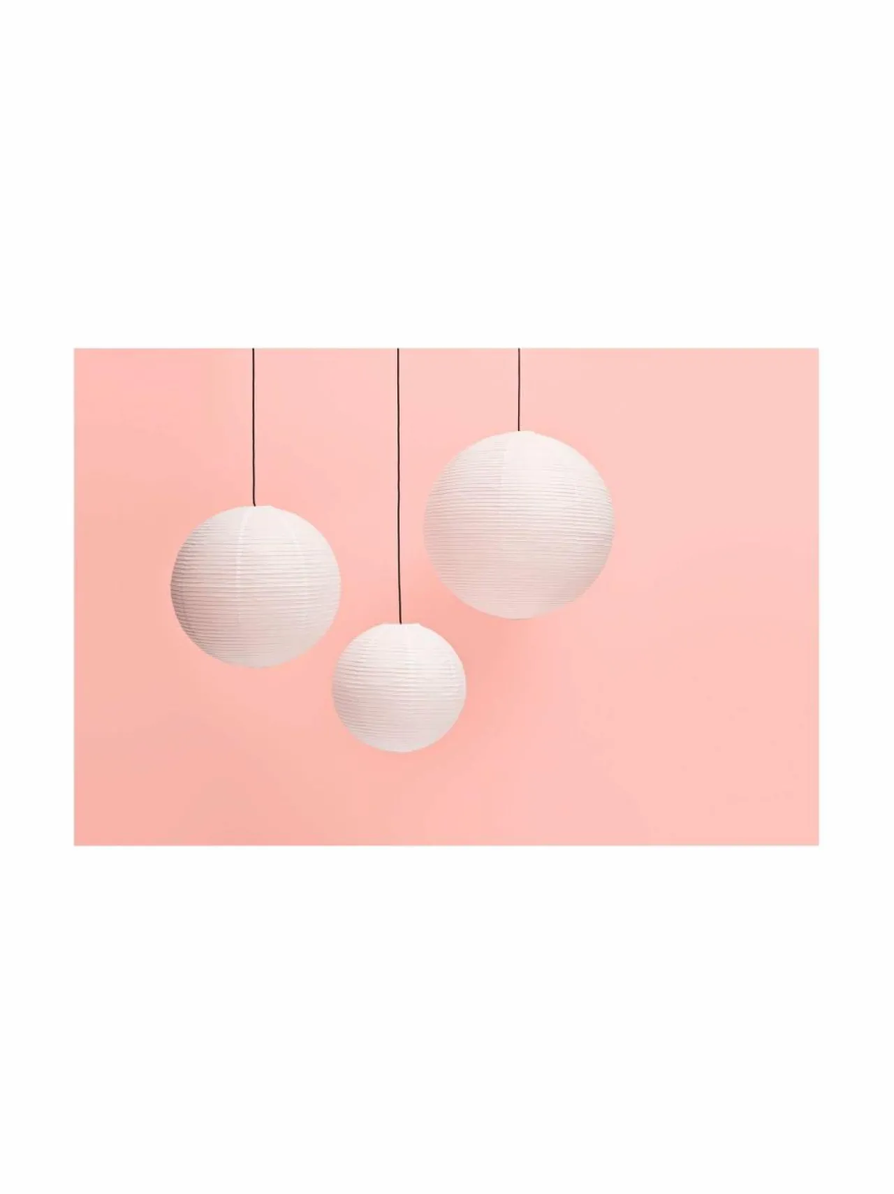 Kattovalaisimet|HAY Riisipaperivarjostin Ø 50 cm CLASSIC WHITE