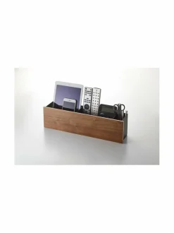 Säilytys|Yamazaki Rin Organizer Box -säilytyslaatikko BROWN/BLACK