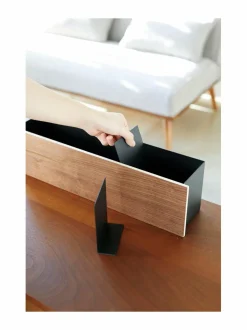 Säilytys|Yamazaki Rin Organizer Box -säilytyslaatikko BROWN/BLACK