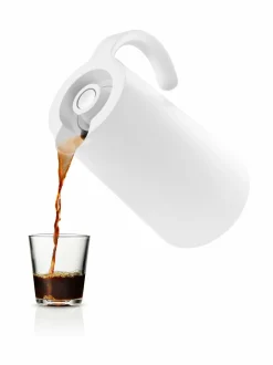 Tee, Kahvi & Vesi|Eva Solo Rise-termoskannu 1,0 l WHITE