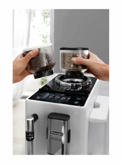 Kahvin- & Vedenkeittimet|Delonghi Rivelia-kahviautomaatti WHITE