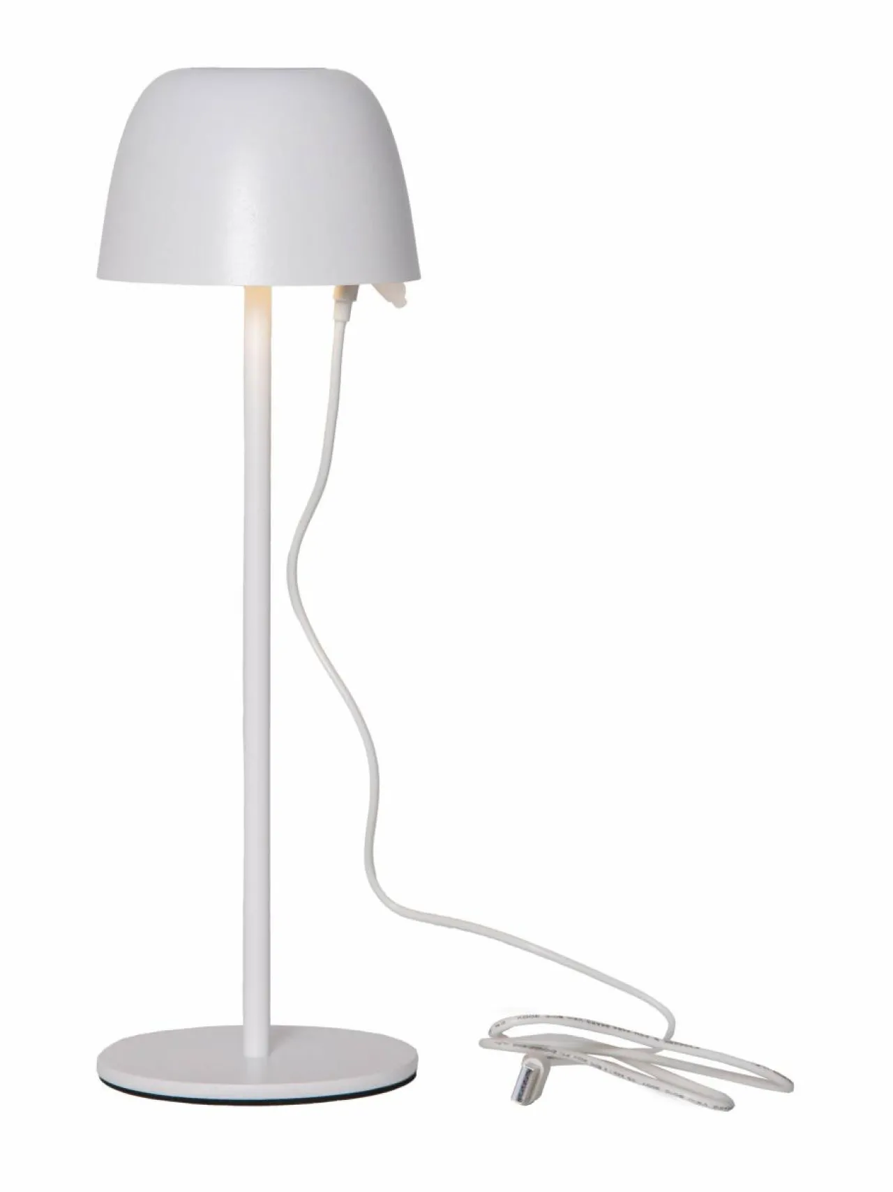 Muut Joulukoristeet|Koriste-Esineet|Star Trading Ronda USB- ladattava pöytävalaisin, ulko- ja sisäkäyttöön 11 x 11 x 34,5 cm VALKOINEN