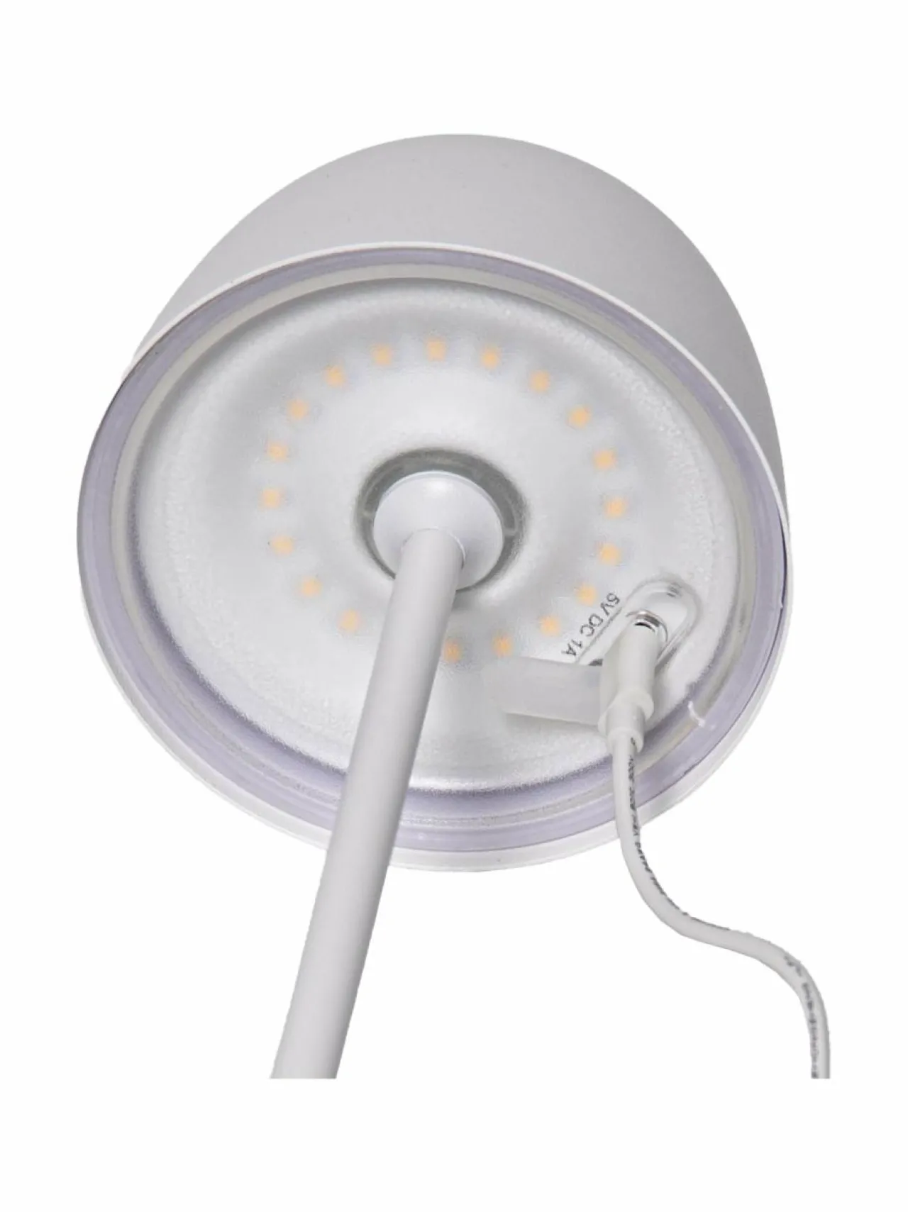 Muut Joulukoristeet|Koriste-Esineet|Star Trading Ronda USB- ladattava pöytävalaisin, ulko- ja sisäkäyttöön 11 x 11 x 34,5 cm VALKOINEN