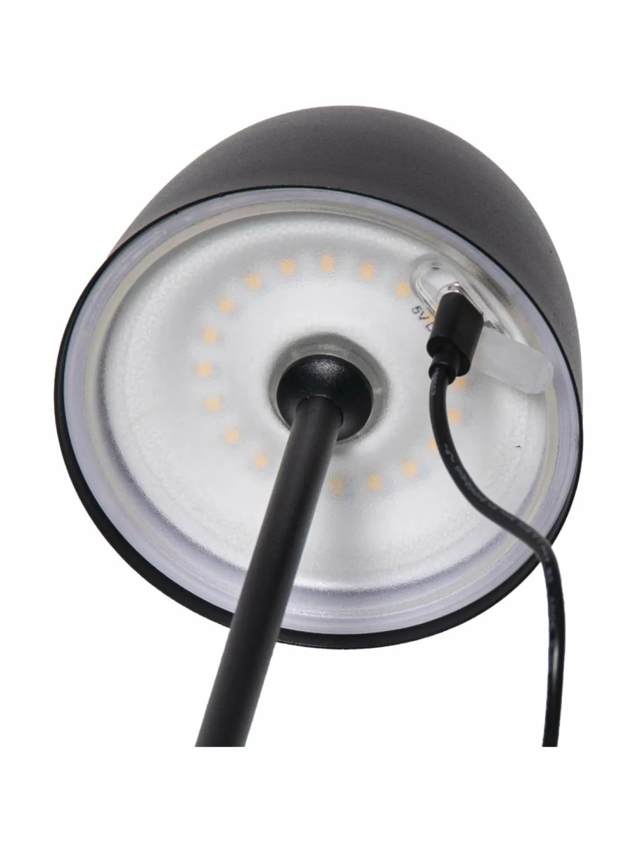 Muut Joulukoristeet|Star Trading Ronda USB- ladattava pöytävalaisin, ulko- ja sisäkäyttöön 11 x 11 x 34,5 cm MUSTA