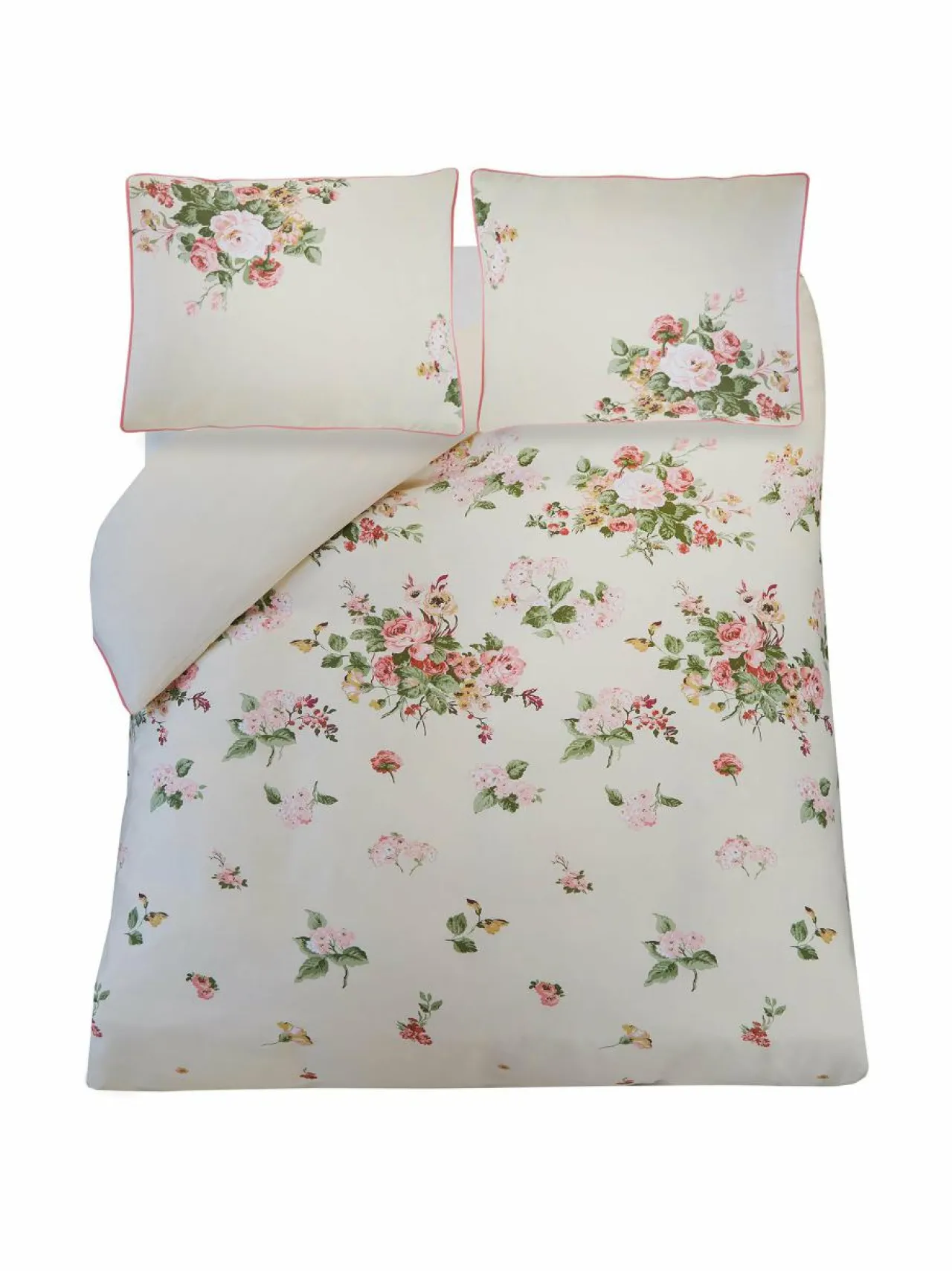 Liinavaatteet|Laura Ashley Rosemore-satiinipussilakanasetti 59 PALE PINK