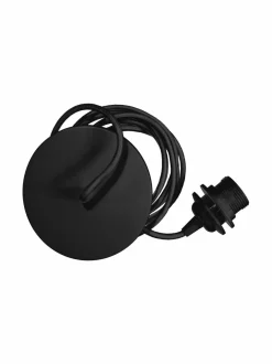 Kattovalaisimet|UMAGE Rosette- lampunkanta ja johto MUSTA