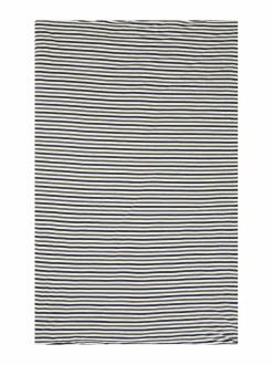Liinavaatteet|Casa Stockmann Rotterdam Jersey -pussilakana 150 x 210 cm DK.BLUE/MEL GREEN/NATURAL WHITE